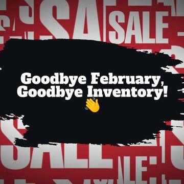 End of Month Clearance: Make Room! Video Template