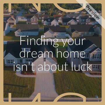 Real Estate: Finding Your "Lucky" Home (5/6) Video Template