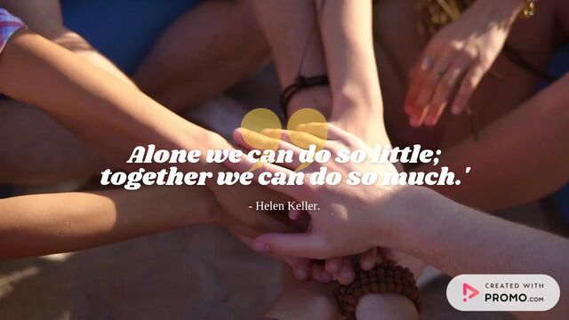 Quote of the Day: Togetherness Video Template