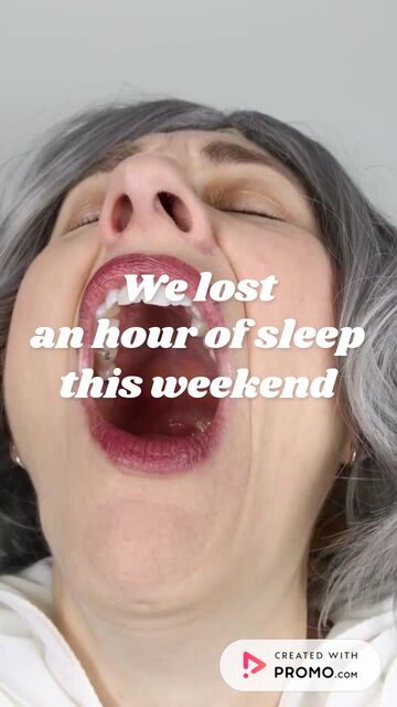 The Daylight Saving Hangover Video Template