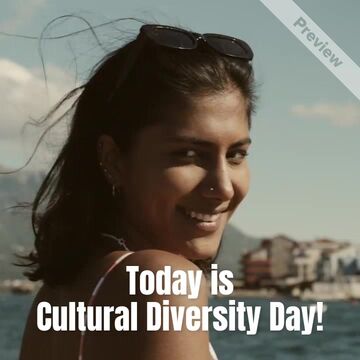 Cultural Diversity Day Video Template