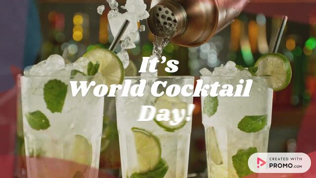 World Cocktail Day Video Template