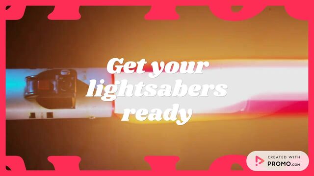 Star Wars Day Video Template