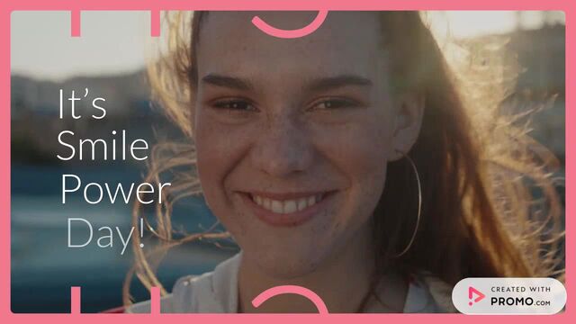Smile Power Day Video Template